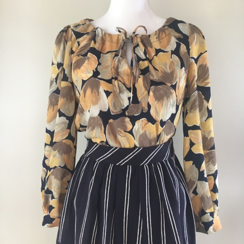 A N T H R O P O L O G I E Floral Blouse - image 2